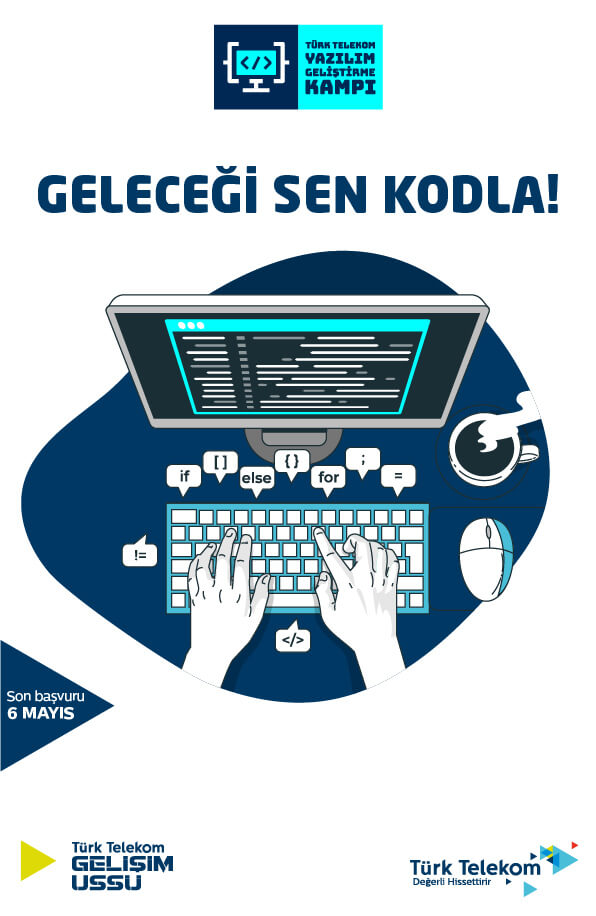 Türk Telekom’dan gençlere ‘Yazılım Geliştirme Kampı’