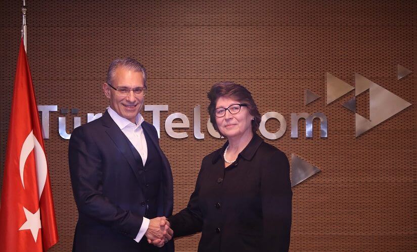 BM Türkiye yeni temsilcisi Türkiye’deki ilk özel sektör ziyaretini Türk Telekom’a yaptı