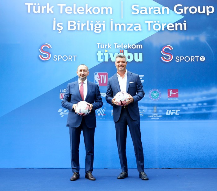 Türk Telekom ve Saran Group iş birliği:  S Sport2 Tivibu’da
