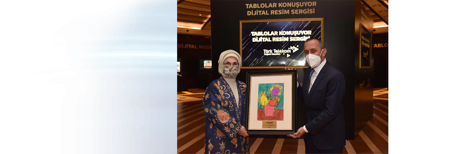 ‘Tablolar’ Türk Telekom ile Cumhurbaşkanlığı Millet Kütüphanesi’nde konuşuyor