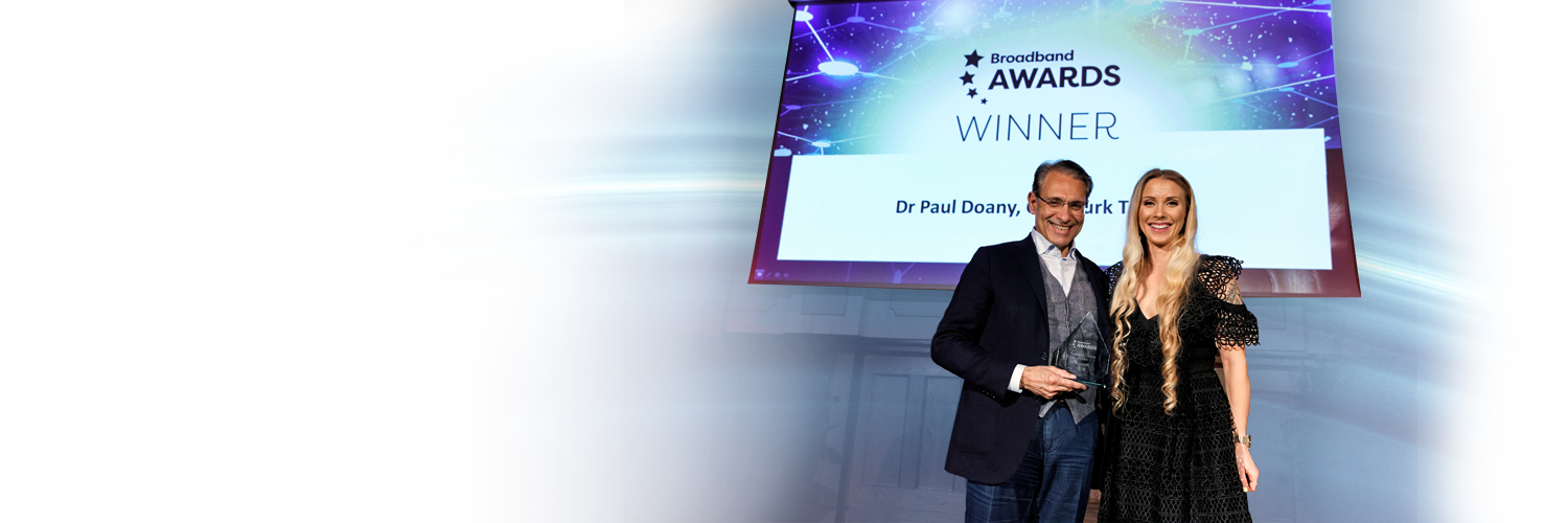 Genişbant Dünya Forumu’nda Paul Doany’e büyük ödül: Halkın Seçtiği Telekom Yöneticisi