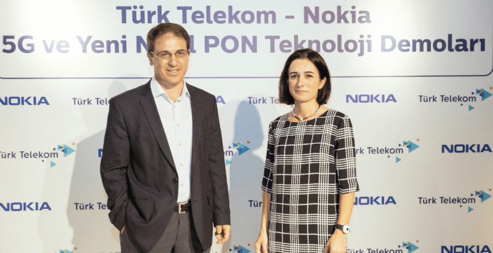 Türk Telekom, Nokia ile birlikte gerçekleştirdiği Yeni Nesil PON demosunda veri taşıma hızını 21 kat artırdı