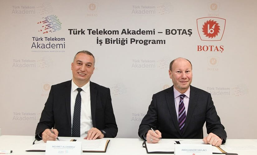 Türk Telekom ve BOTAŞ’tan eğitimde ‘fiber’ iş birliği